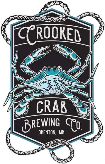 Crooked Crab Brewing Company Logo - Odenton Maryland
