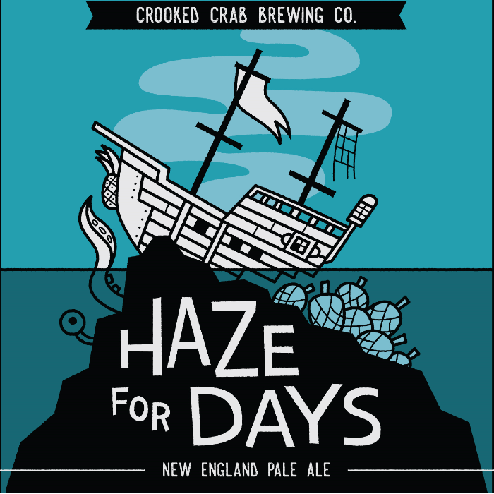 Haze for Days New England Pale Ale Label